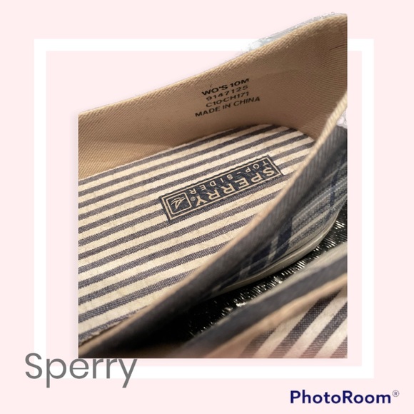 Sperry Top Sider Plaid Flat Women’s Shoes - Picture 6 of 6